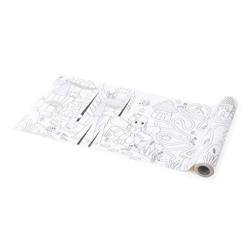 TookyToy - Giant Coloring Poster Kit - Fairy Tale World