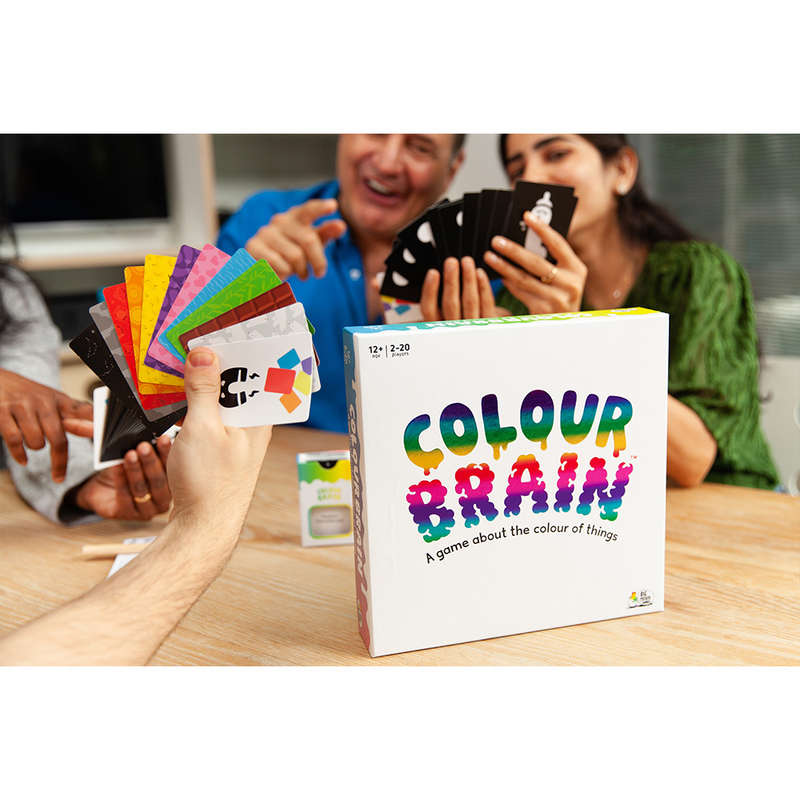 Big Potato Games - Colour Brain - Family Card Game - 2-20 Players