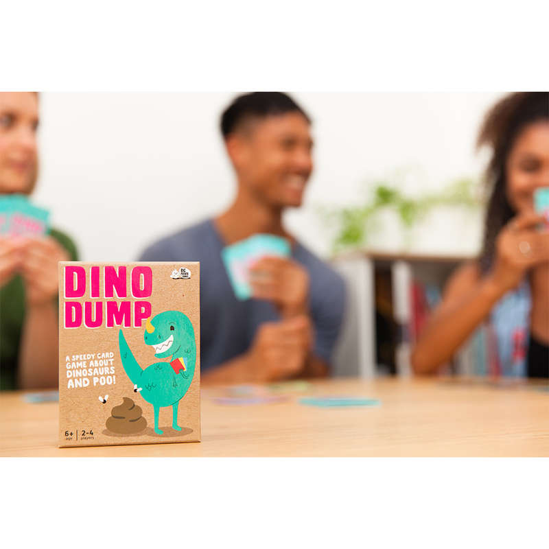 Big Potato Games - Dino Dump - Family Card Game - 2-4 Players