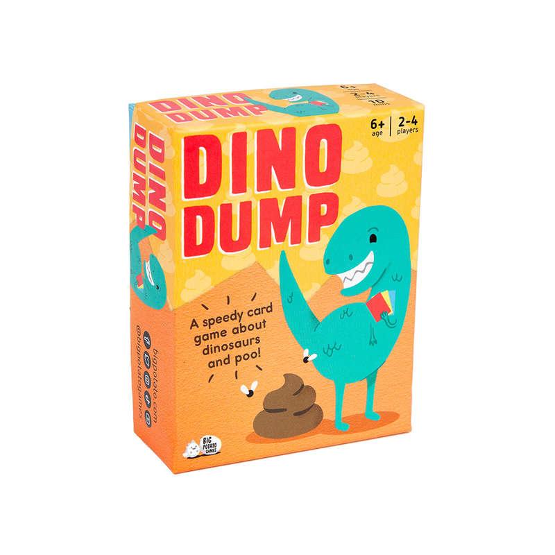 Big Potato Games - Dino Dump - Family Card Game - 2-4 Players