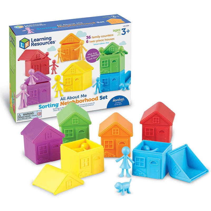 Learning Resources - All About Me Sorting Neighbourhood Set