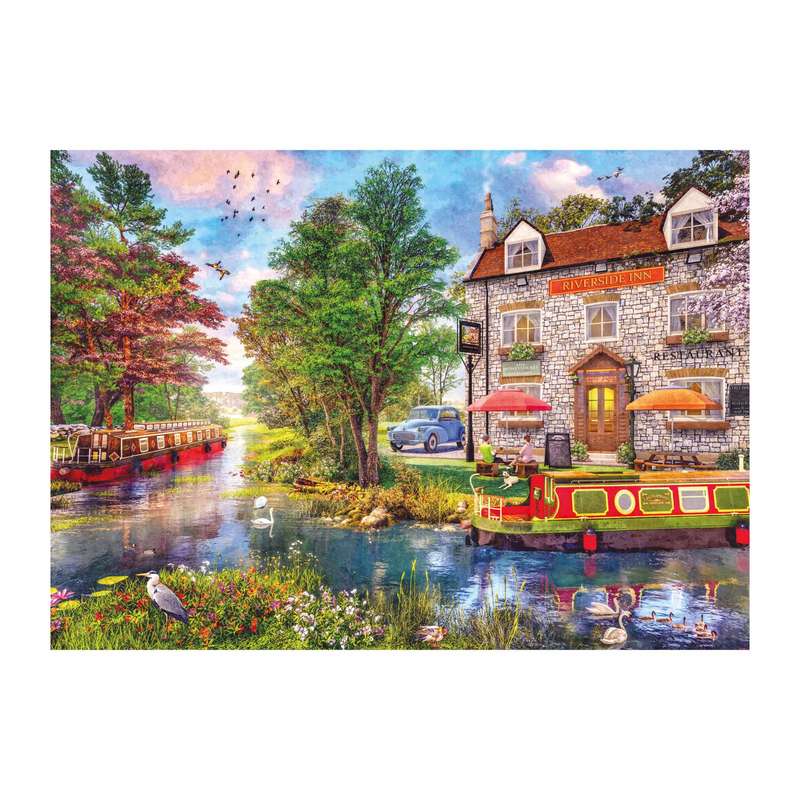 Gibsons - Riverside Inn - Jigsaw Puzzle - 1000pcs