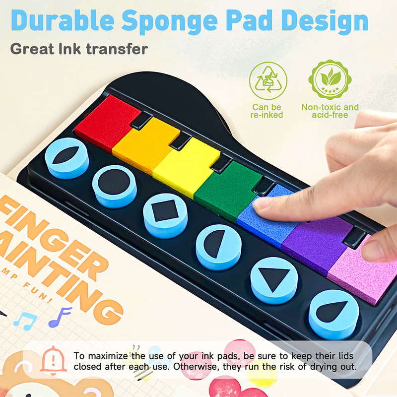 Jar Meló - Finger Painting - Stamp Fun