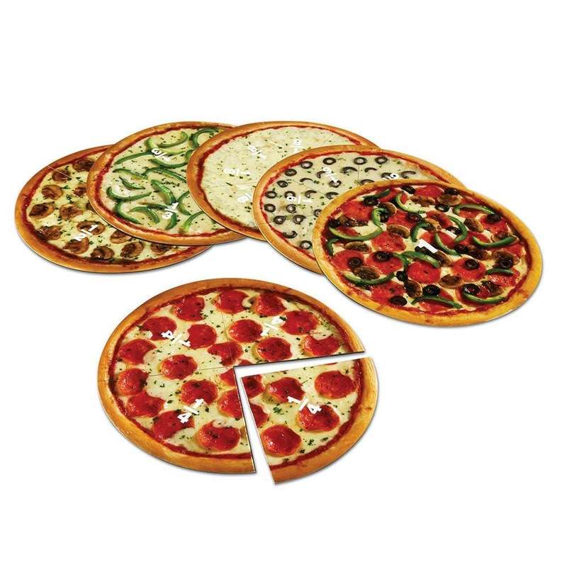 Learning Resources - Magnetic Pizza Fractions