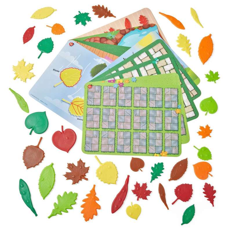Greenbean Mathematics - Sensory Leaves Math Activity Set