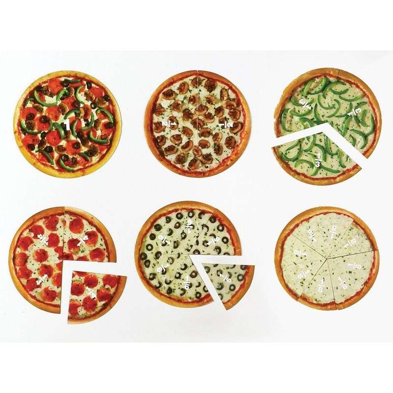 Learning Resources - Magnetic Pizza Fractions