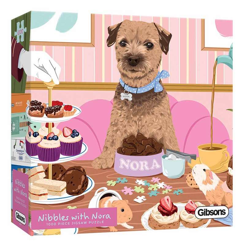 Gibsons - Nibbles with Nora - Jigsaw Puzzle - 1000pcs
