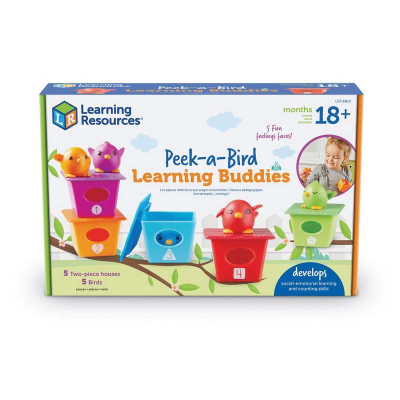 Learning Resources - Peek -A- Bird Learning Buddies