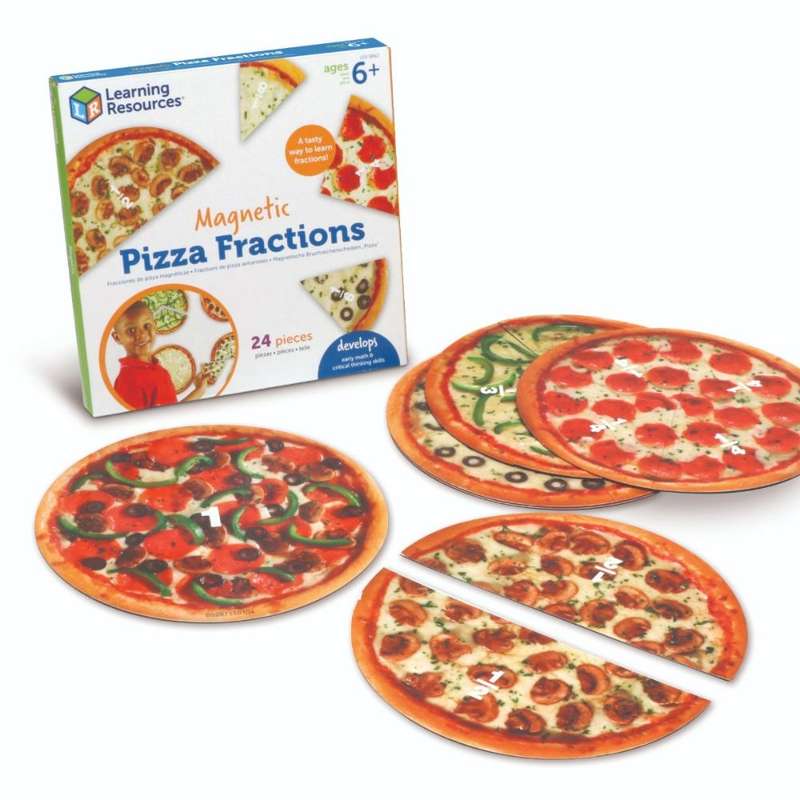 Learning Resources - Magnetic Pizza Fractions