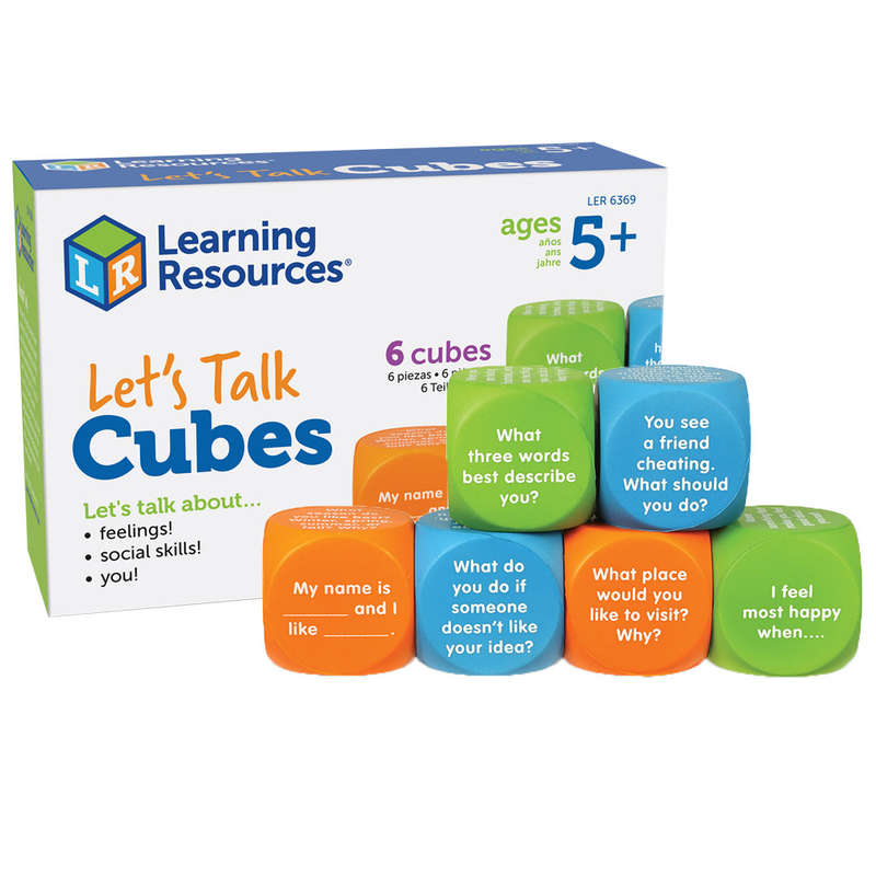Learning Resources - Let's Talk! Cubes