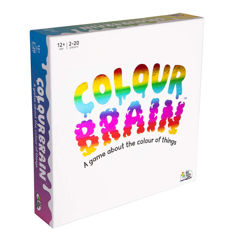 Big Potato Games - Colour Brain - Family Card Game - 2-20 Players