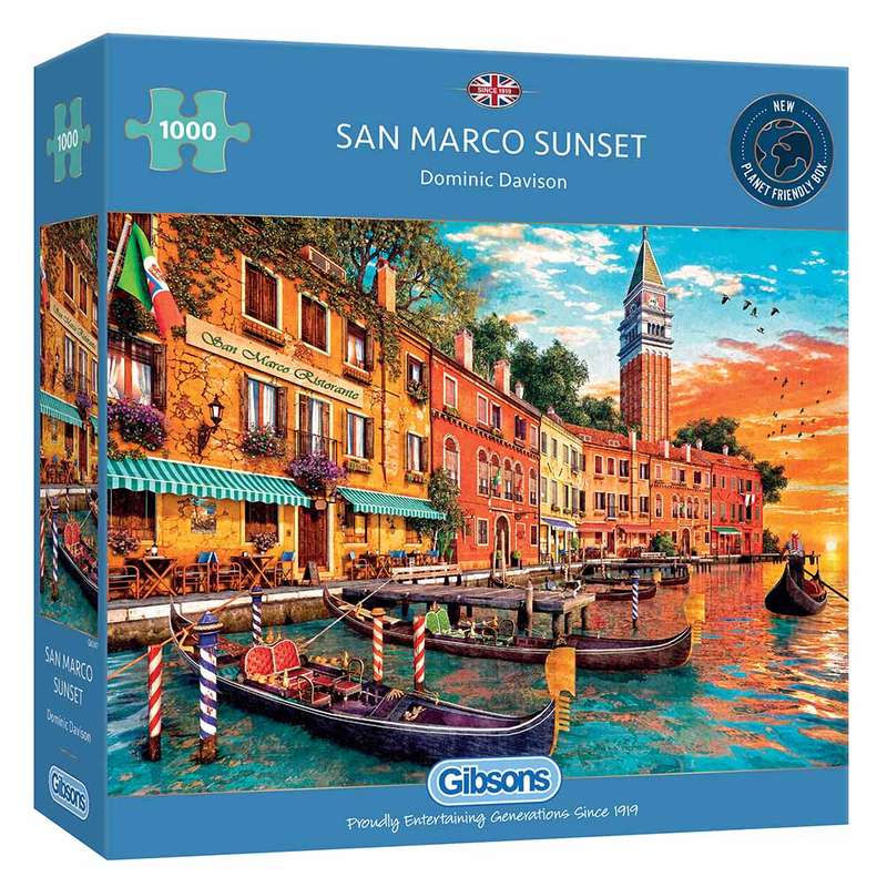 Gibsons - San Marco Sunset - Jigsaw Puzzle - 1000pcs