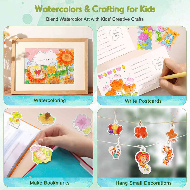 Jar Meló - Watercoloring Book - Whimsical Pet Paradise