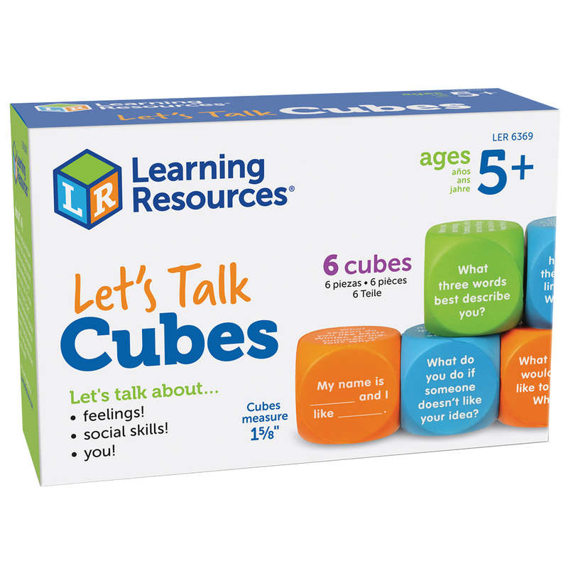 Learning Resources - Let's Talk! Cubes