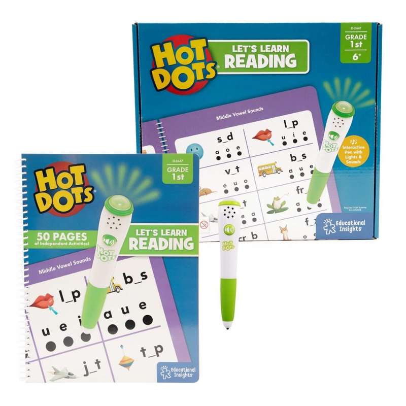 Educational Insights - Hot Dots® Let's Learn Reading 1st Grade