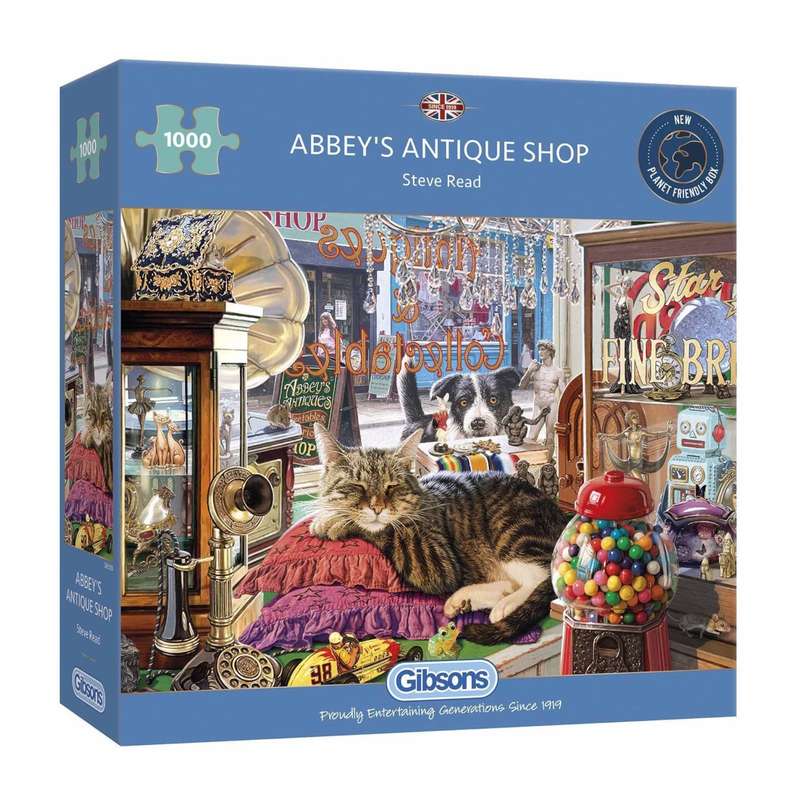 Gibsons - Abbey's Antique Shop - Jigsaw Puzzle - 1000pcs