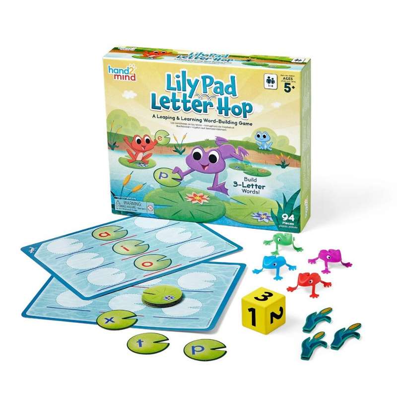 Greenbean - Lily Pad Letter Hop Word-Building Game