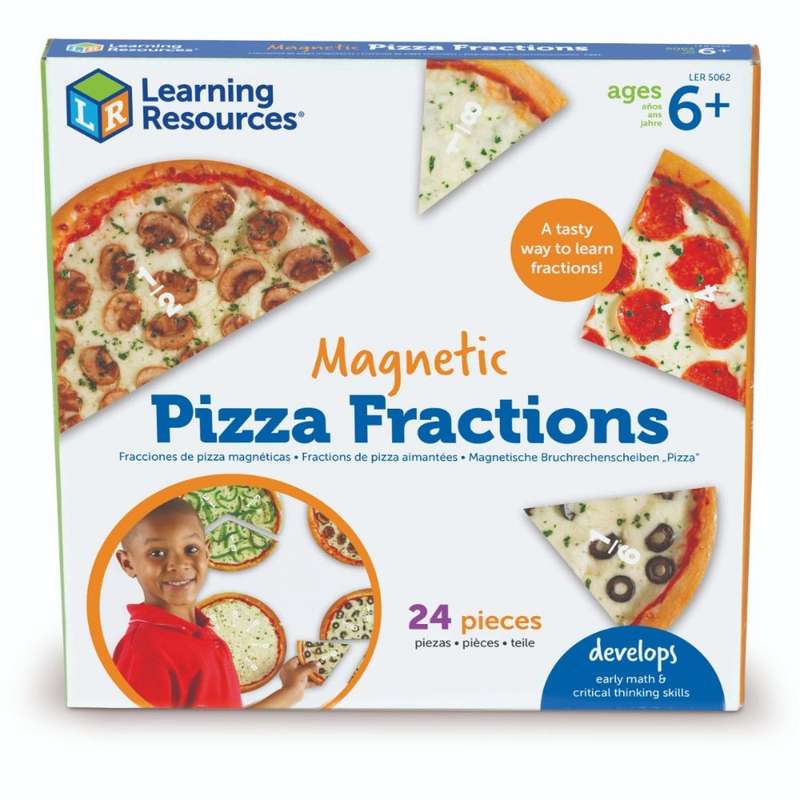 Learning Resources - Magnetic Pizza Fractions