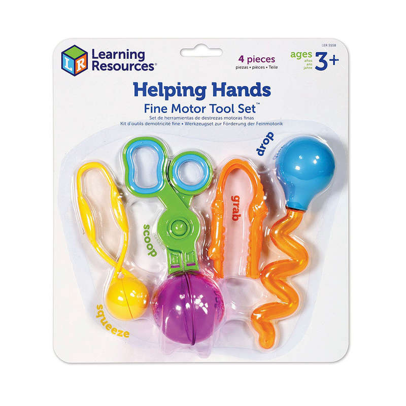 Learning Resources - Helping Hands Fine Motor Tool Set