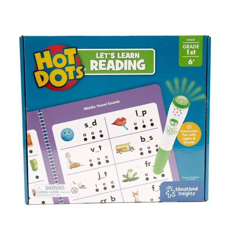 Educational Insights - Hot Dots® Let's Learn Reading 1st Grade