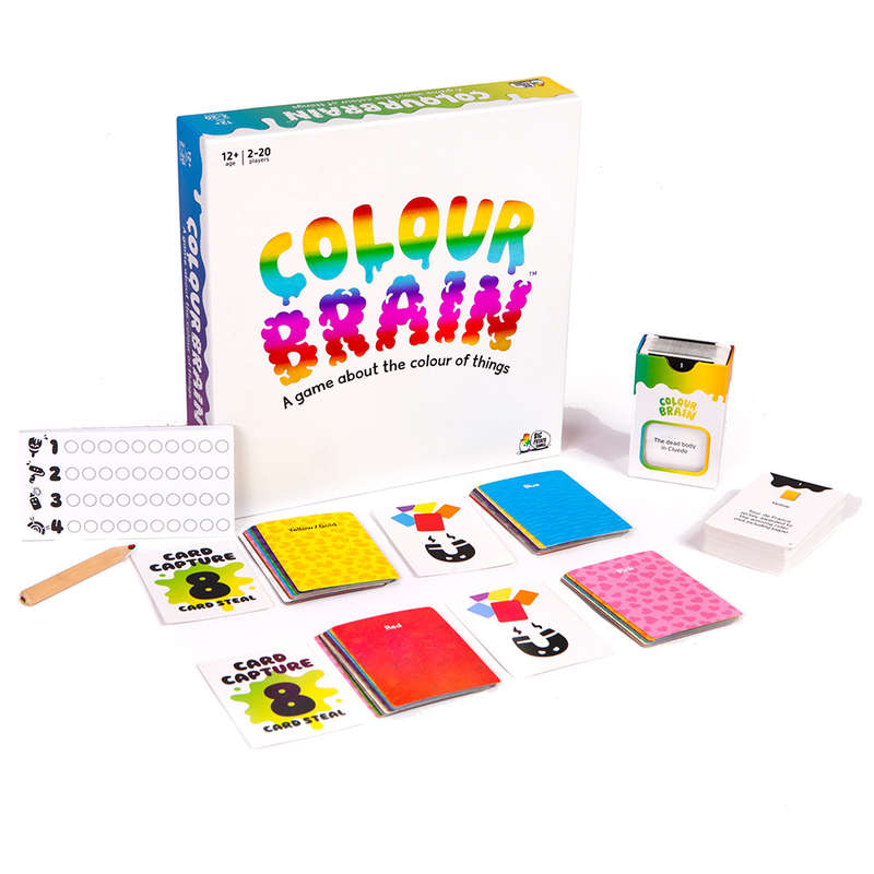 Big Potato Games - Colour Brain - Family Card Game - 2-20 Players