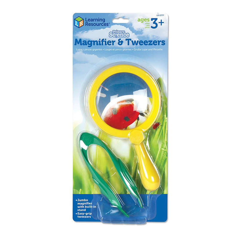 Learning Resources - Primary Science® - Magnifier and Tweezers