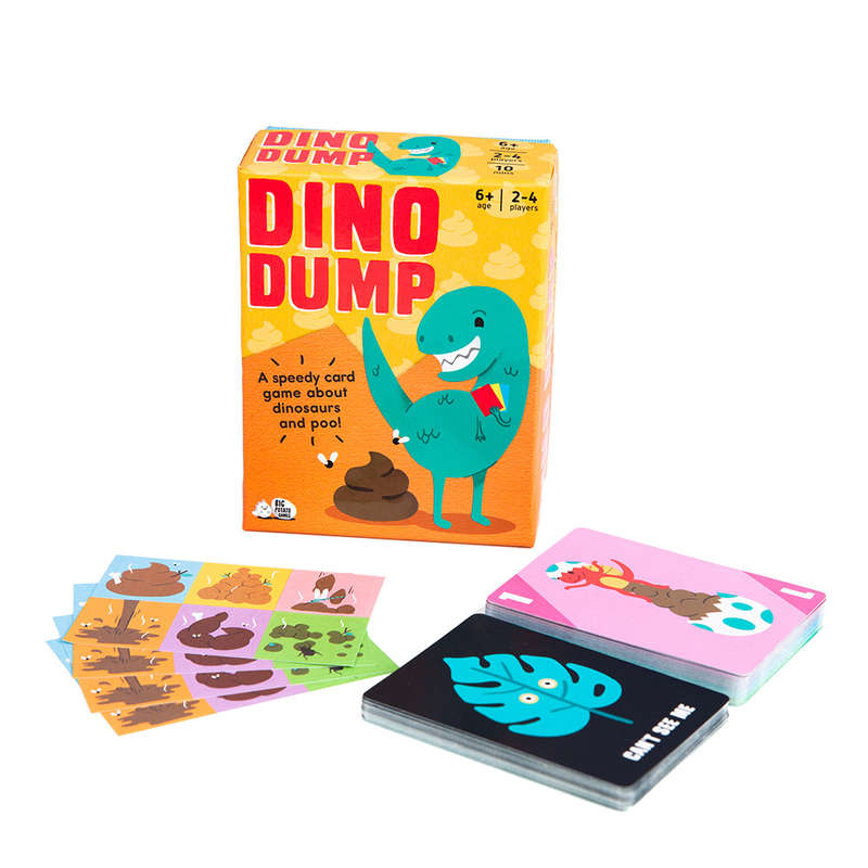 Big Potato Games - Dino Dump - Family Card Game - 2-4 Players