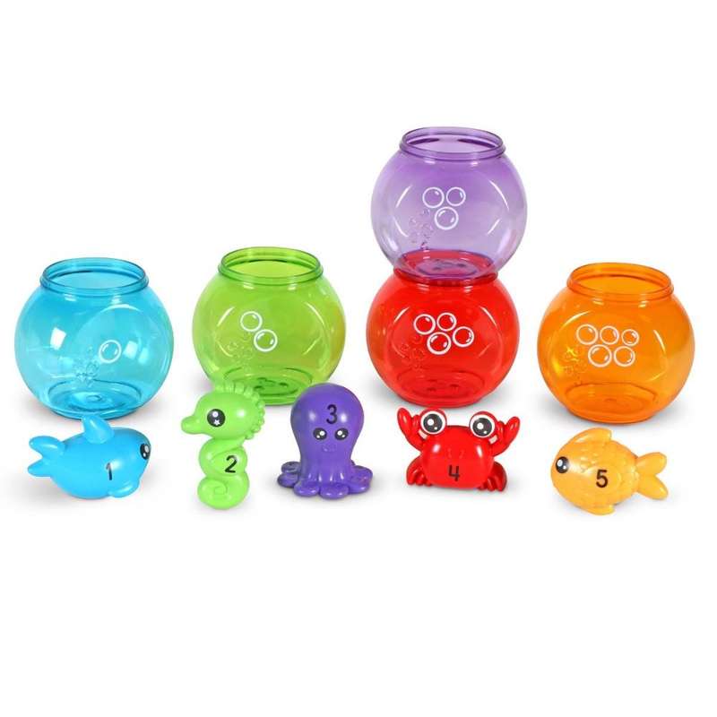 Learning Resources - Peekaboo Fishbowl Friends