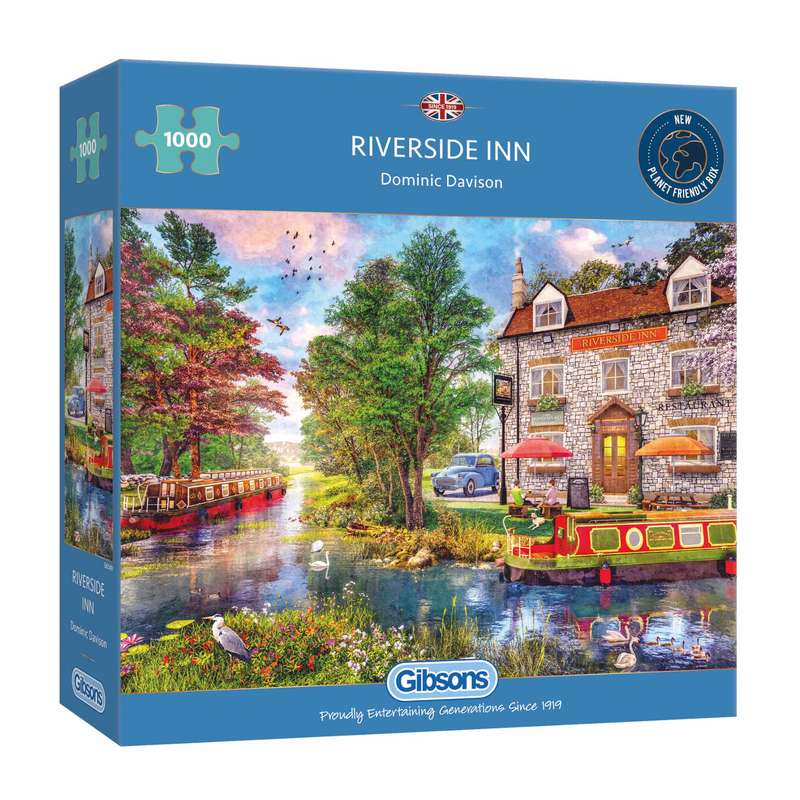 Gibsons - Riverside Inn - Jigsaw Puzzle - 1000pcs