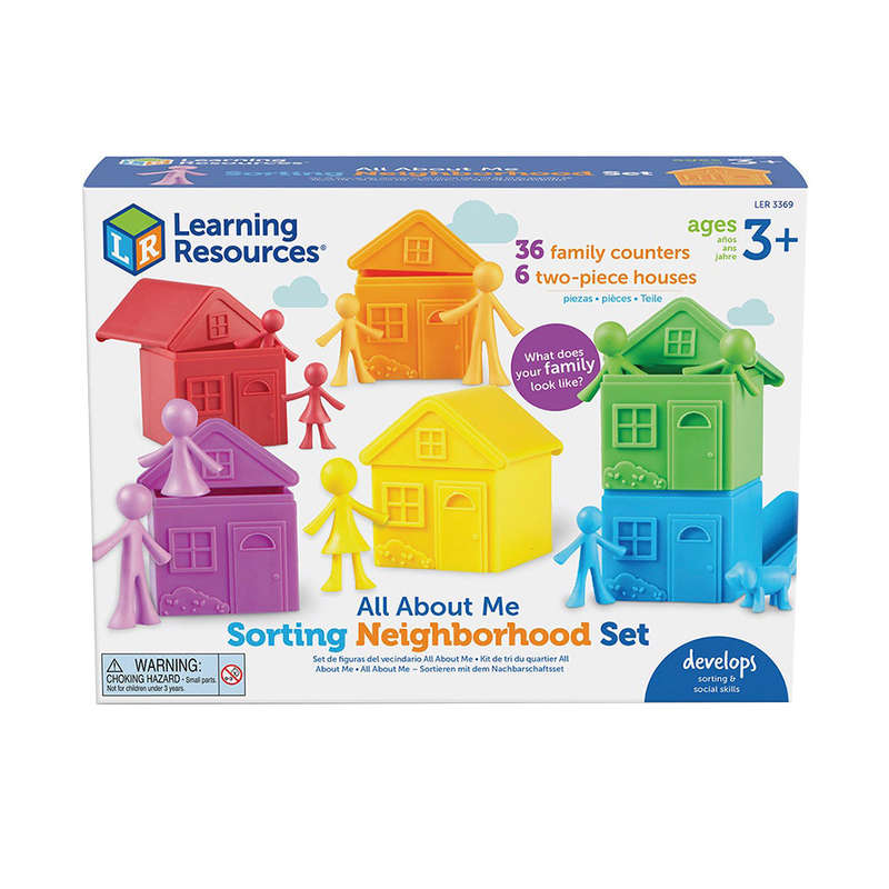 Learning Resources - All About Me Sorting Neighbourhood Set