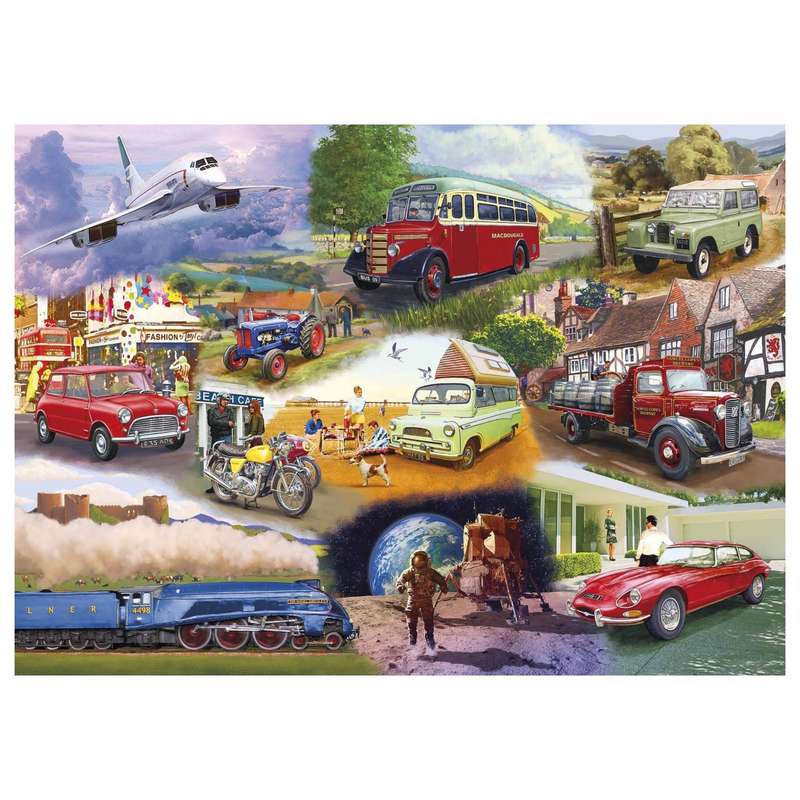 Gibsons - Iconic Engines - Jigsaw Puzzle - 1000pcs