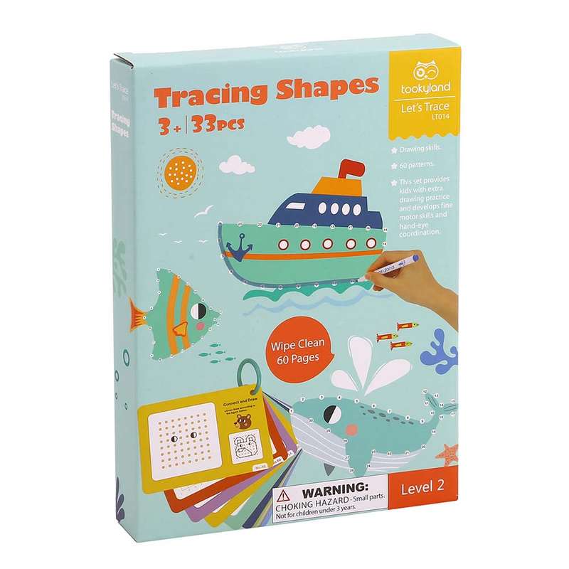 TookyToy - Let's Trace - Tracing Shapes