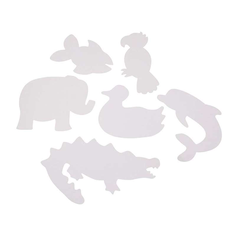 Anthony Peters - Large Animal Collage Shapes: 24 Pieces