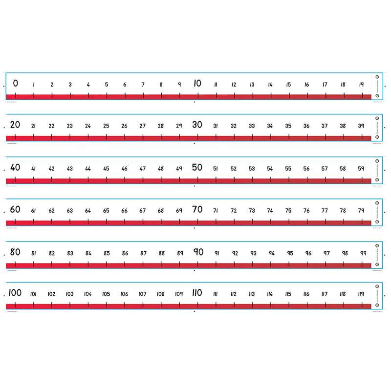 Greenbean Mathematics - Number Line 1 - 500