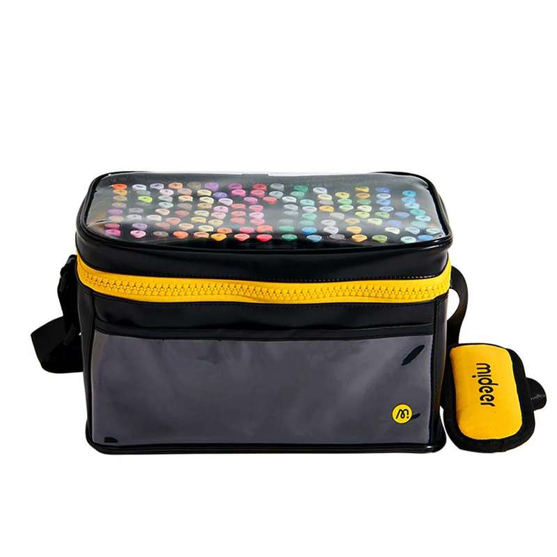 Mideer - Let's Paint - Dual Tip Oily Marker - 120 Colours With Bag