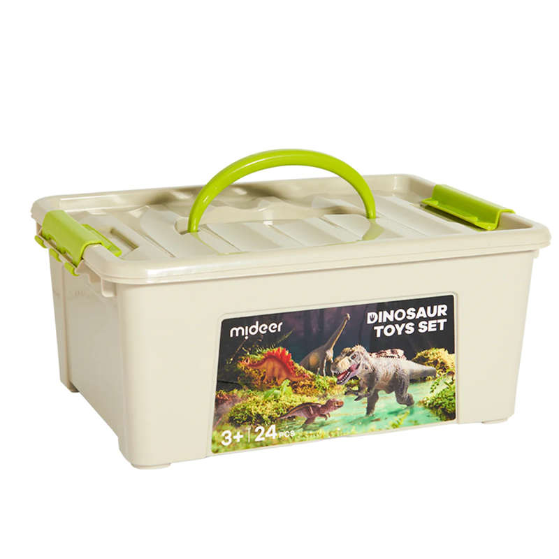 Mideer - Dinosaur Playset - 24 Pieces