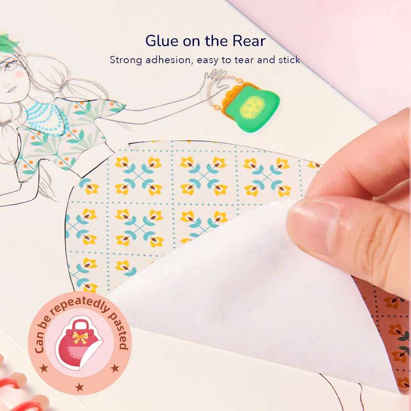 Mideer - Little Designer Arts & Crafts Book Set - Princess Ballet
