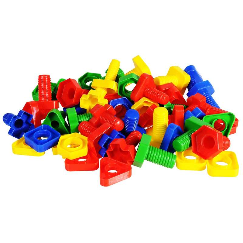 Create By Greenbean - Nuts and Bolts 64pc in Polybag