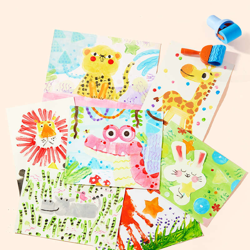 Mideer - Finger Painting Tools Set