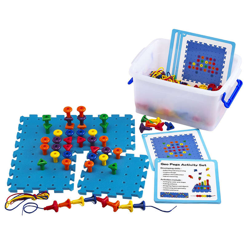 EDX Education - Geo Pegboard Activity Set