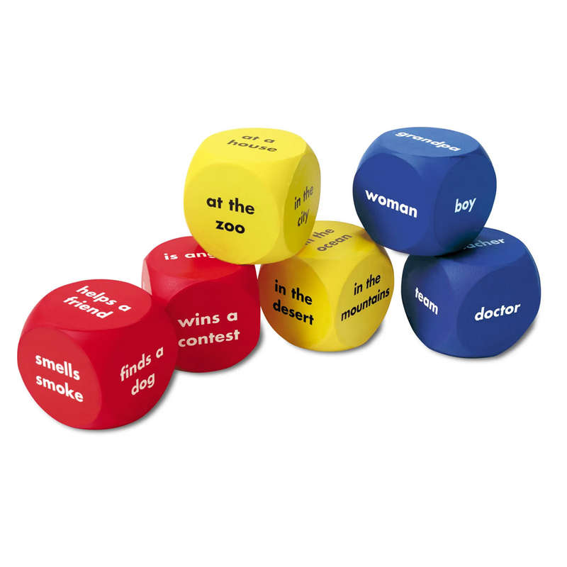 Learning Resources - Story Starter Word Cubes