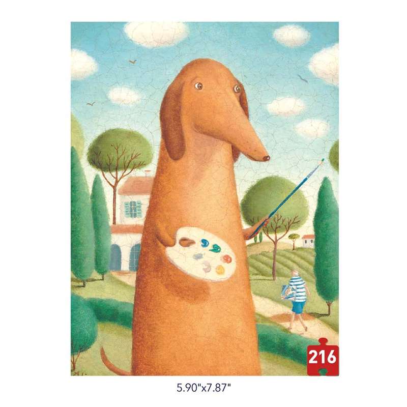 Mideer - Arts Puzzle Wild Artist - Untrammeled 216 Piece