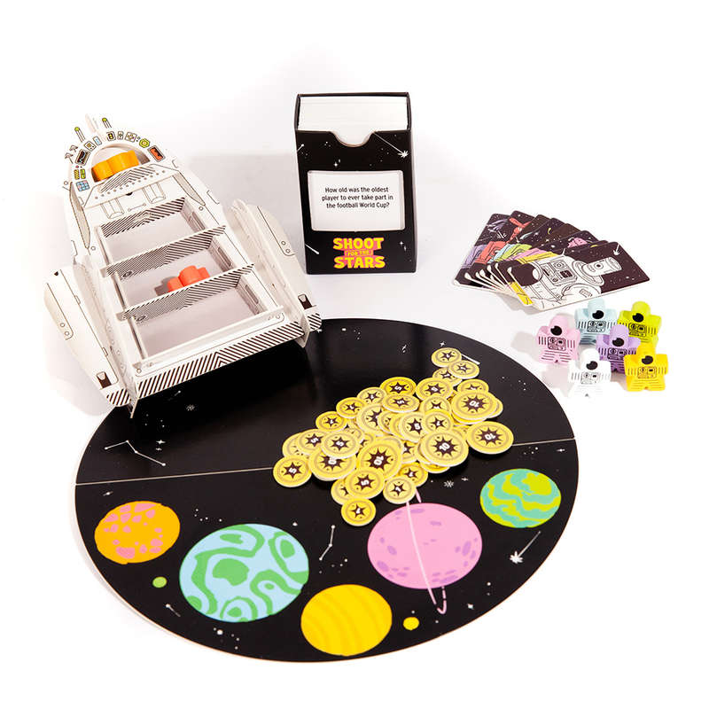 Big Potato Games - Shoot For The Stars - Family Board Game - 2-4 Players