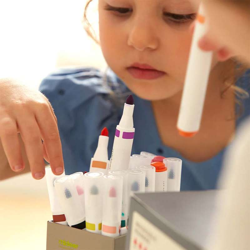 Mideer - Washable Marker Small Tip - 36 Colours