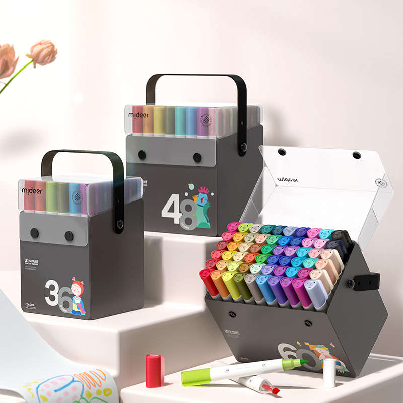 Mideer - Translucent Dual Tip Markers - 24 Colours
