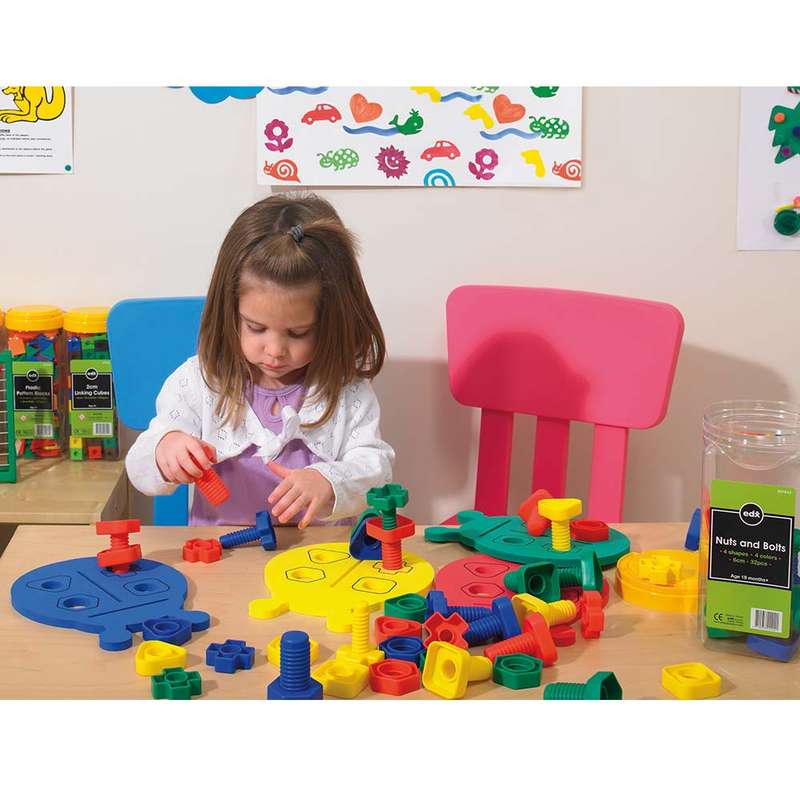 EDX Education - Nuts & Bolts Bug Boards 36pc pbag