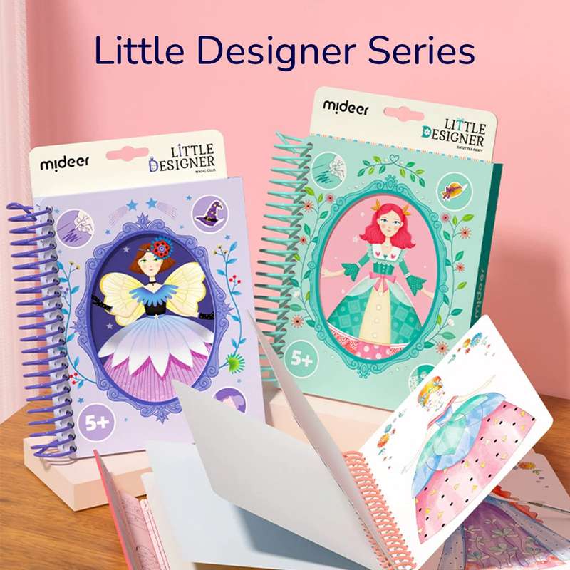 Mideer - Little Designer Arts & Crafts Book Set - Magic Club