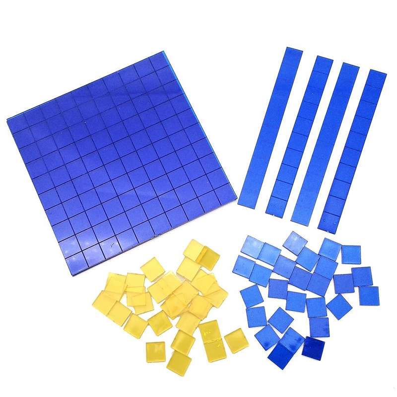 Greenbean Mathematics - Overhead DecimalMods Tiles, Set of 82