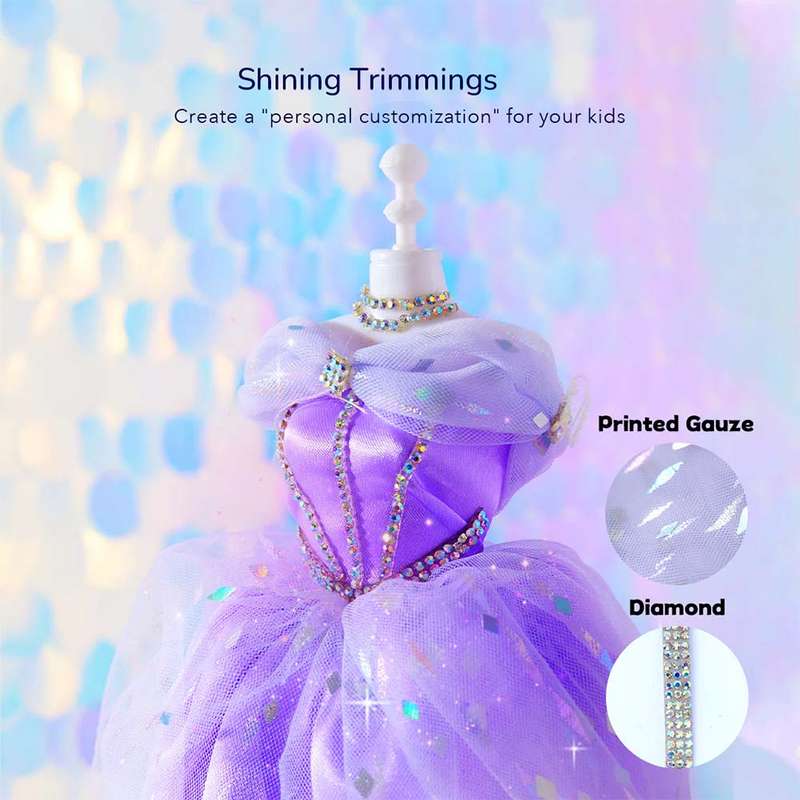 Mideer - Clothing Design House Princess's Fitting Room Purple