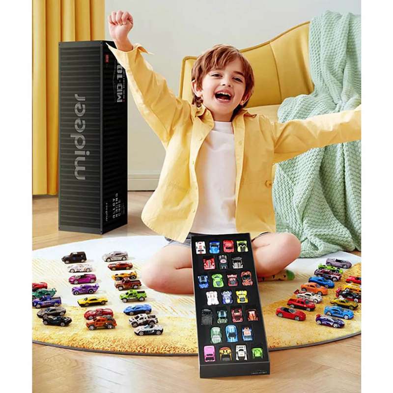 Mideer - Alloy Racing Cars - 100pcs
